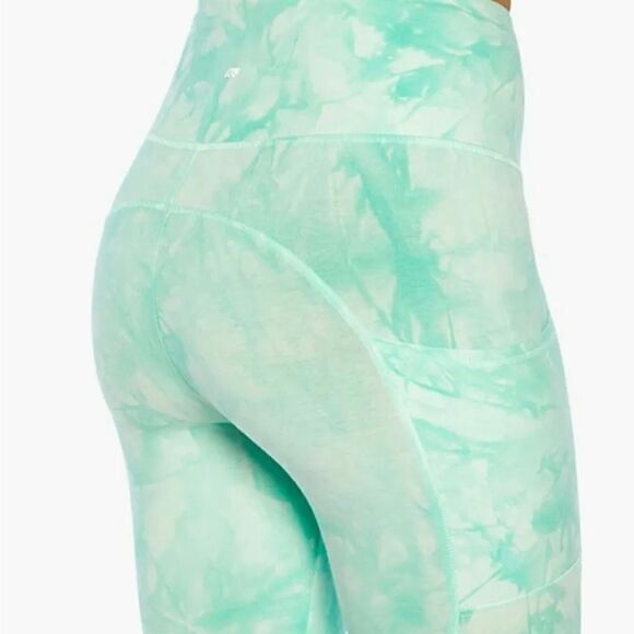 Marika Cyndi Womens High Rise Side Pocket Ankle Tie Dye Legging Size Medium NWT - Picture 7 of 16